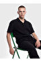 Esvab • Modern & Distinctive Relaxed Fit Resort Roba Collar Muslin Men's Shirt - 3