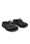 Sparos2601 Paros Men's Sabot Slippers - Black - 4