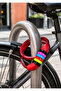 4-Digit Combination Cable Lock for Bicycle Scooter & Gate – Resettable Steel Security Lock with Colourful Dial - 2
