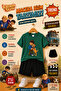 Rafadan Tayfa Printed Children's Set – T-Shirt & Shorts 2-Piece Combination |   Trendy Summer Set for Ages 1-12