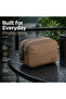 Smart Fingerprint Lock Storage Bag PU Leather Travel Organizer Anti Theft Security Pouch - 3