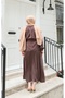 Modal Suit with Gathered Skirt - 5