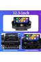 شاشة أندرويد 12 بوصة لتويوتا لاند كروزر GXR موديل 2008-2015 مع إطار بتصميم جديد (4+32 جيجابايت) تدعم أبل كار بلاي لاسلكيًا وأندرويد أوتو وكاميرا خلفية مدمجة بتقنية AHD. - 3