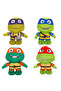 Ninja Turtles Lil Bodz Plush - Raphael - 6