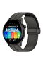 G-Tab GTR4 Smartwatch Full Touch HD Display Heart Rate Sleep Monitor Sports Modes Magnetic Strap Smart Notifications Black