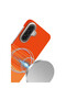 Samsung Galaxy A17 5g Compatible Vega Magsafe Cover - Orange - 3