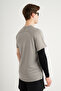 - Men's Running T-Shirt Gray - 2