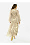 Radiant Twist Drape Evening Maxi Dress - 8