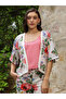 Pack of 3 - Cotton Floral Top, Solid Cami and Pants Set - 4