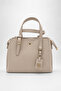 Liora Cream Women's Bag with Gold Accessories