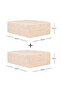 2 Pieces Children's Room Mermaid Under-Bed Suitcase Organizer Box with Support 45X55X18 - 7
