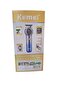 Professional Cordless Hair Clipper for Men, Electric Beard Trimmer, Barber Kit, KM-1852 Blue - 5