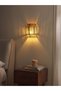 Wicker Jute Wall Sconce 24 cm |   Handmade Bohemian Sconce |   Natural Rope Bedside Living Room Hallway Decorative Wall Lamp - 3