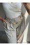 Sea Shell and Flower Patterned Chain Dress, Pants, Evening Dress, Body Chain, Beach Belt - 2