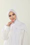Combed Cotton Shawl - Women's Hijab Jersey Hijab Lycra Shawl - 2