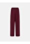Olympe Women's Active Scuba Modal Blend Palazzo Fit Sweatpants Purple - 5