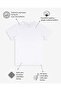 Men's Crew Neck Undershirt White - 2