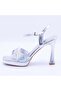 Edith Women's Stone Embellished Evening Dress Sandals-513