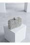 70984 Stone-Detail Mini Handbag with Case Stylish Evening Dress Bag for Women - 3