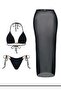 Bonvoyette Bikini Pareo Set - 3