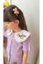 Lila Yaka Embroidered Detail Terry Shorts Set - 3
