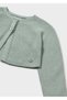 Baby Girl Mercerized Cardigan Green - 3