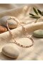 Crystal Quartz Natural Stone and Steel Combination Necklace - 2