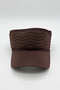 Visor Sports Cap Tennis Running Training Accessory |   Brown Women's Zigzag Braided Elastic Model