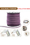 Suede Cord, 2.6mm 100 Yard Faux Leather String for Jewelry Bracelet Necklace Making Beading Thread DIY Crafts - 2