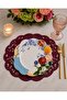 قطعة واحدة من طقم سوبرا أمريكان مطرز يدويًا من الجلد الصناعي بتصميم إكليل الجبل، قابل للاستخدام على الوجهين.