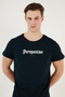 Cotton Slim Fit Crew Neck T Shirt Men's T SHIRT 541 PERSPECTIVE - 5