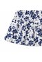 Girls' Floral Print Short Sleeve Flared Skirt Summer Dress - 7