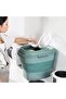 Folding Household Rice Barrel, Moisture-Insect Proof Plastic Food Storage Container for Kitchen, Flour & Grain Storage, Space-Saving, Durable & Efficient Food Organization Solution for Dry Goods