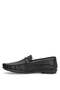 Elit Asogz488C Men's Genuine Leather Casual Shoes Black - 4