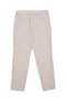 Girl's Beige Melange Sweatpants - 3