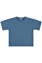 Line Textured T-Shirt for 6-9 Years Old - Blue
