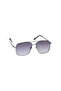 Non Polarized Sunglasses Gunmetal Frame Purple Mirror Lens 56mm - M253PL9V