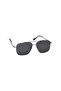 Polarized Sunglasses Gunmetal Frame Smoke Mirror Lens 56mm - M253GY8PV