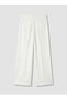 Vizyon New Season Loose Fit Linen Look Women's Pleated Trousers - 7