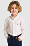 Boy's Light Pink Long Sleeve Shirt 50324772-Vr078
