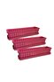 Three Rectangular Planting Pots, 60cm Long