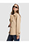 Beige Comfort Fit Trench Coat 50322529-Vr011 - 3
