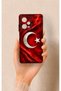 Redmi Note 12 Pro 5g Compatible Turkish Flag Patterned Silicone Case
