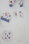 Baby Boy Hospital Release Pack of 8, Cool Puppies Patterned, 0-3 Months, White - 6