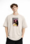 Blurry - Oversize T-Shirt Beige - 3