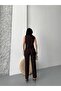 Women's 4 Button Vest Pants Stylish Blazer Suit - 4