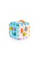 Removable educational cube with lights, sounds and shape sorting activities - 5