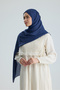 Floş Pamuk Şal / Lace of Leaves Collection- Berry Lace - 2