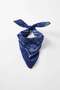 Blue Ethnic Patterned Bandana - 2