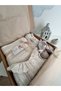Welcome Baby Newborn Baby Summer Gift Box Linen Muslin Top and Bottom Clothing Set Knitwear Blanket Set